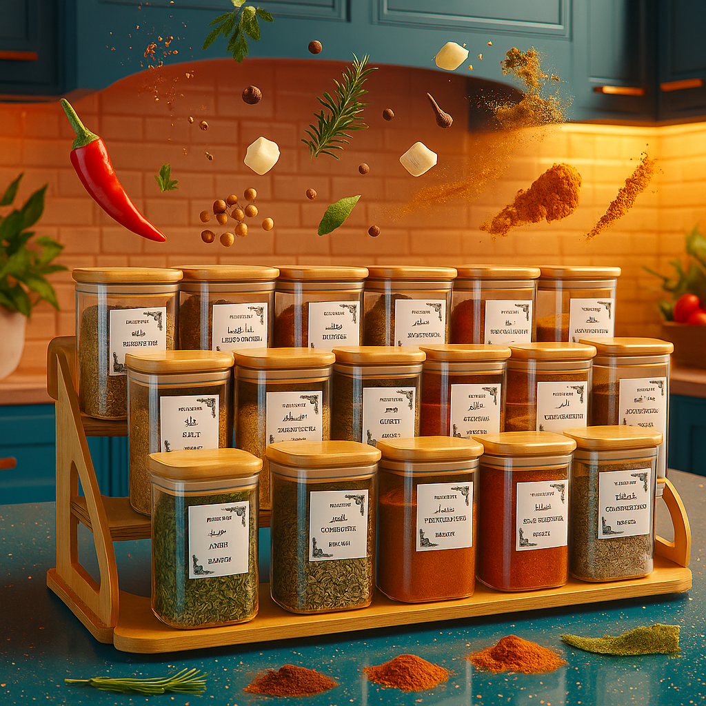 أطقم التوابل واالبرطمانات