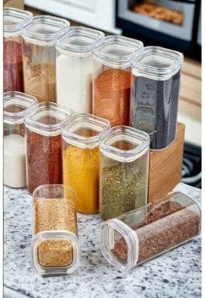 طقم التوابل الأكريليك