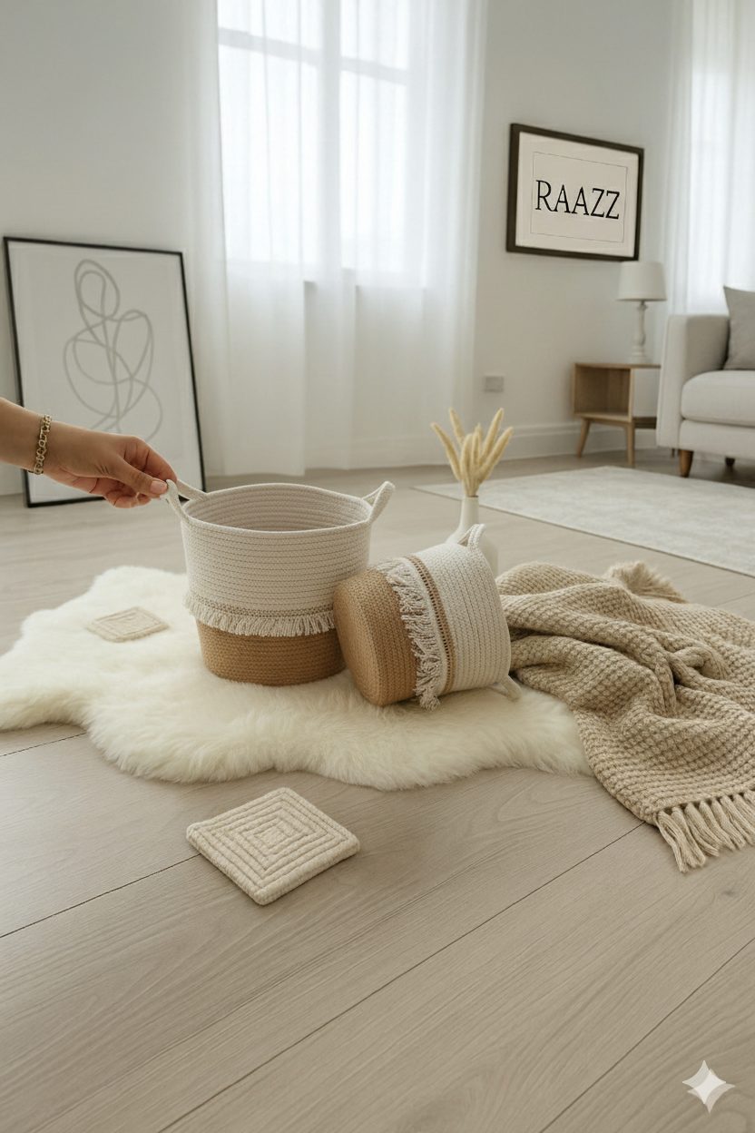 منظم ديكور طبيعي