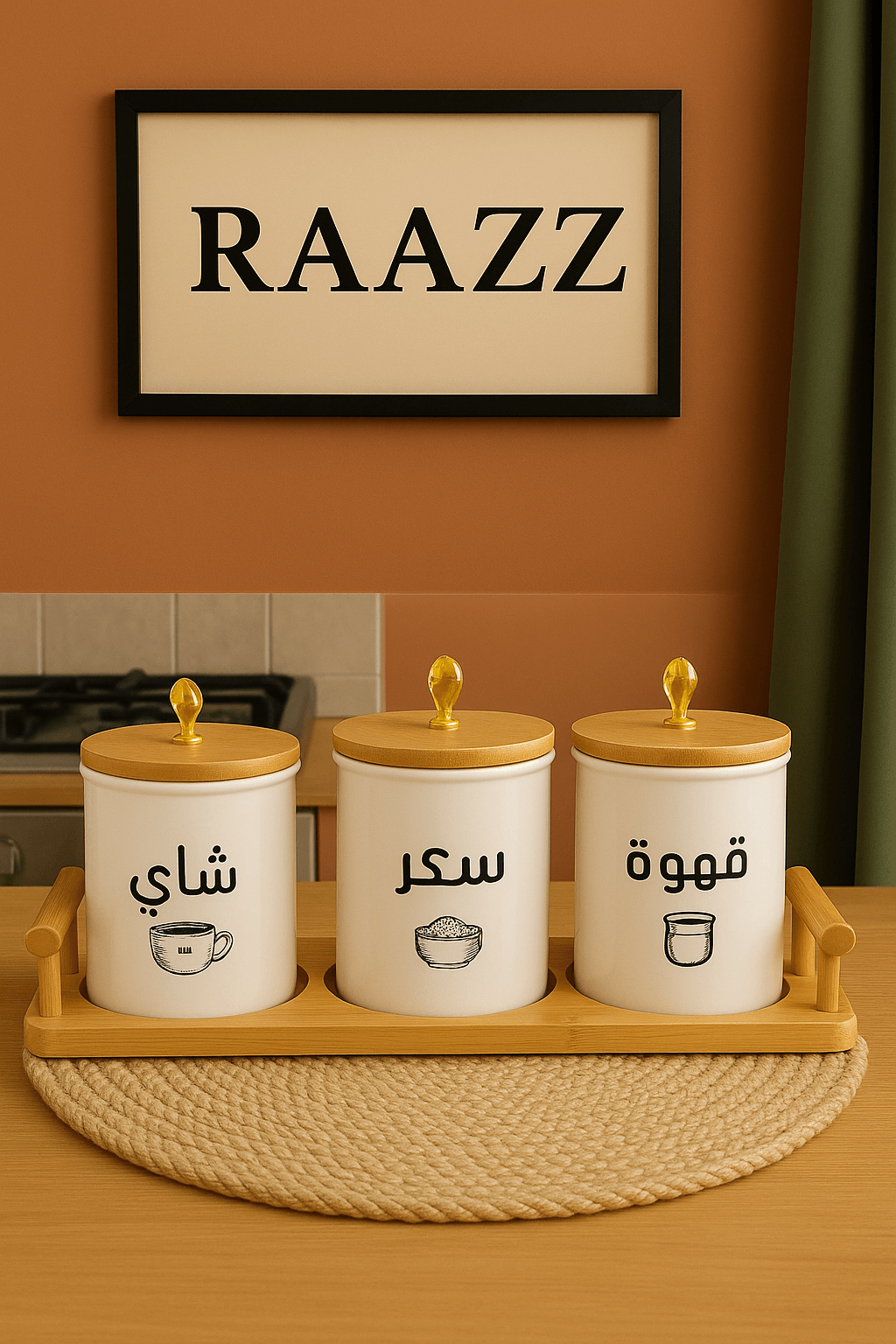 برطمانات للمطبخ