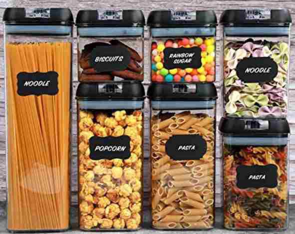 طقم علب تخزين بقوليات