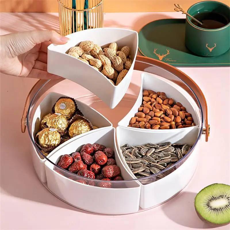 طبق تقديم حلويات وتسالي 2×1