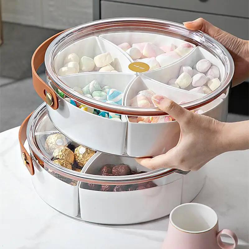 طبق تقديم حلويات وتسالي 2×1