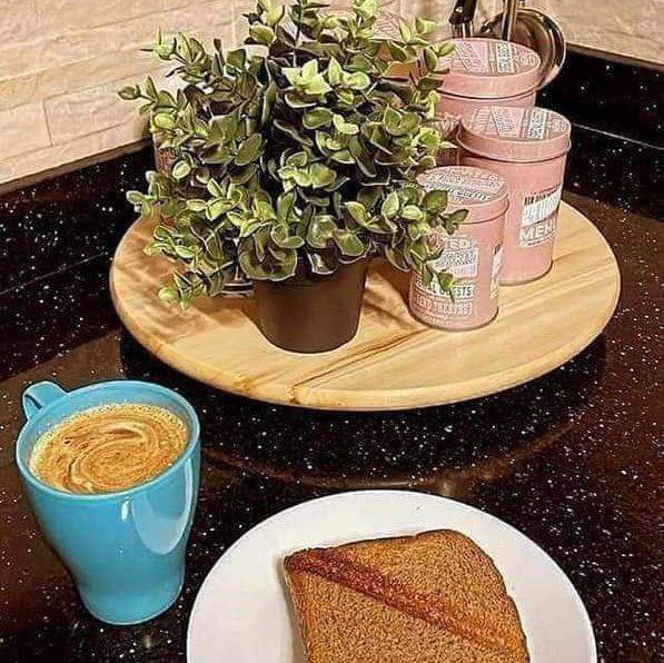 صينية بامبو دوارة