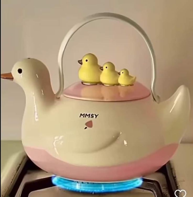 براد غلاية على شكل بطة – تصميم كيوت للمطبخ