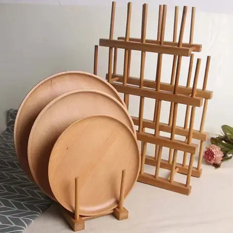 حامل كتب خشبي