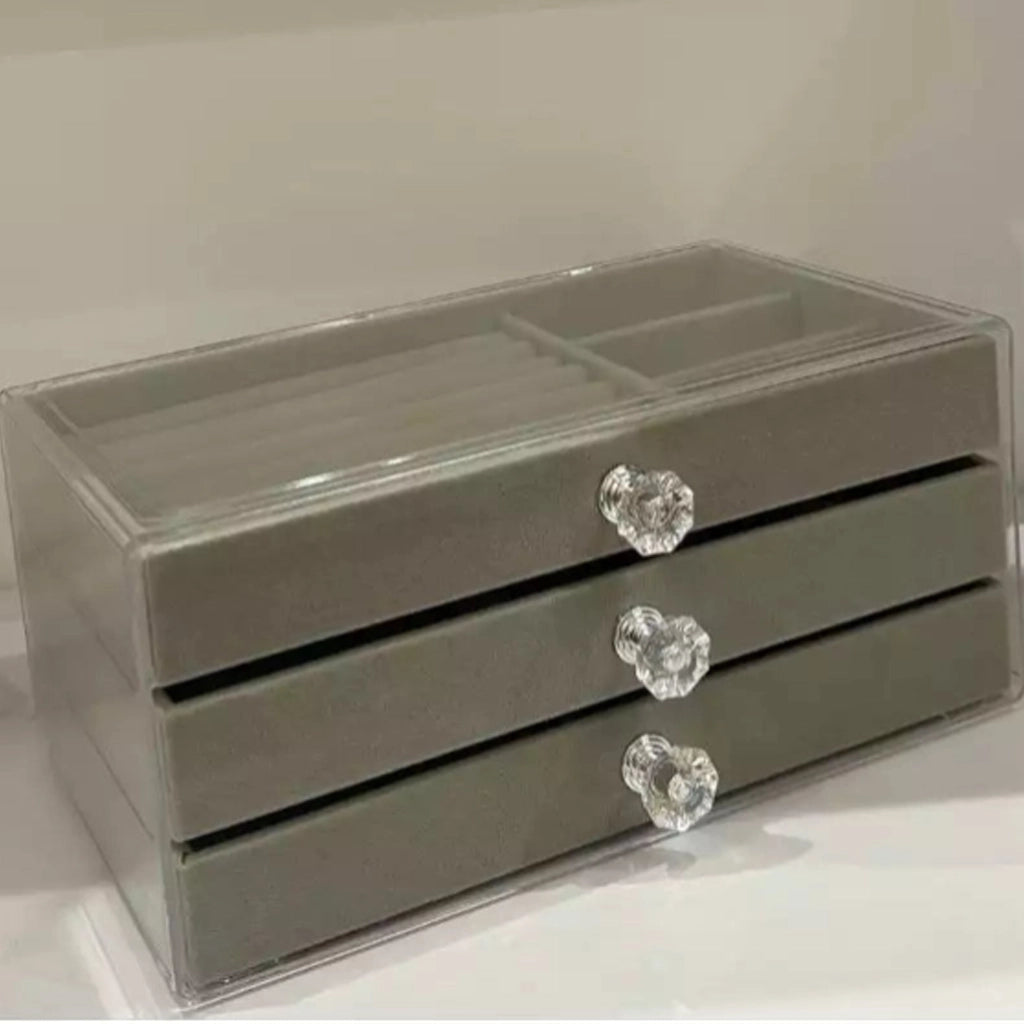 منظم اكسسوارات قطيفة
